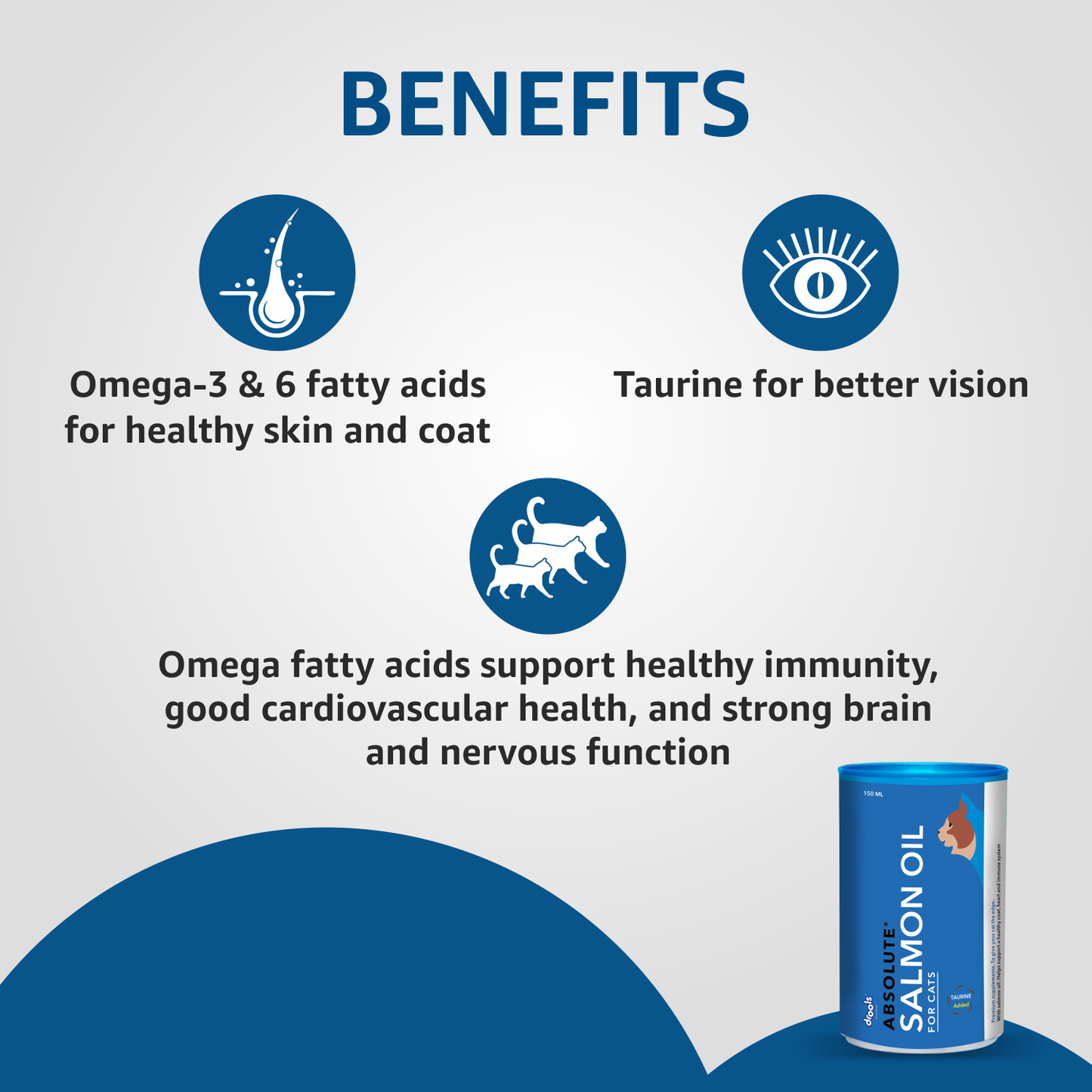Drools Absolute Salmon Oil for Cats