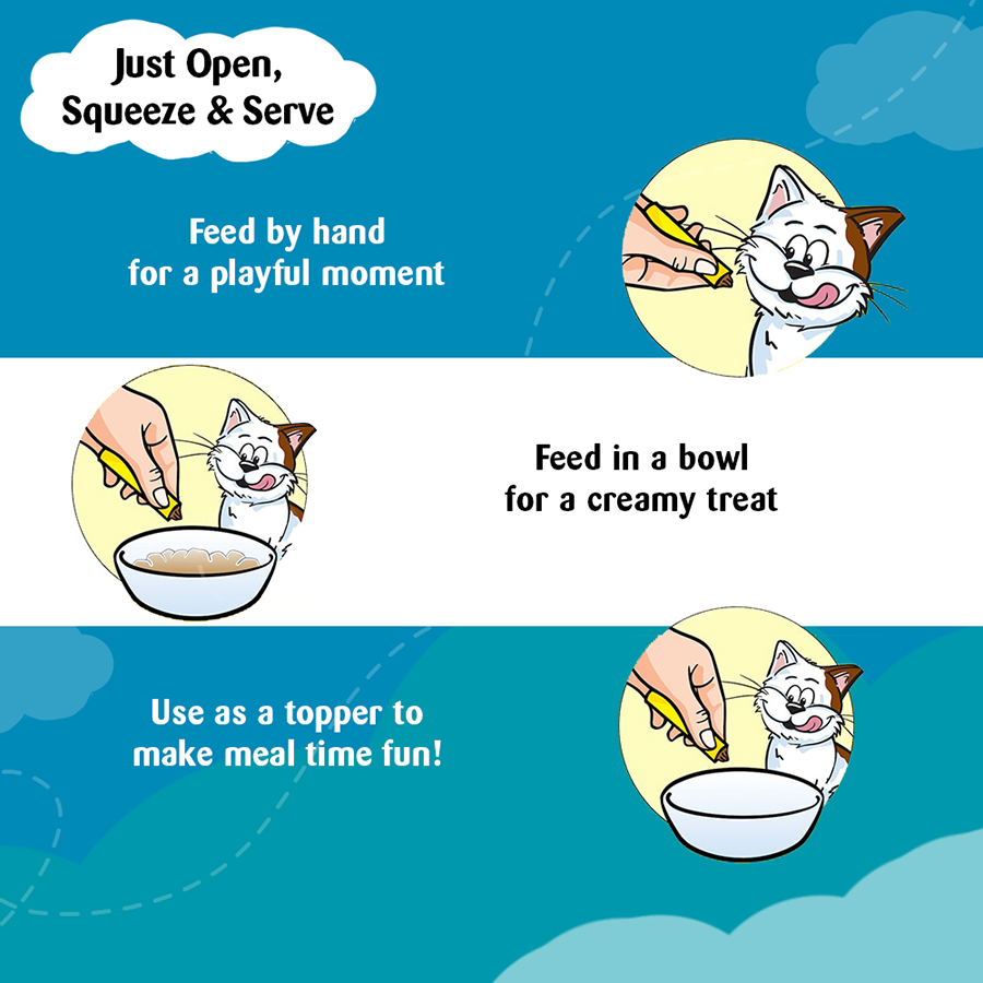 Temptation Creamy Treat Maguro & Scallop - 48 gm | Wet Cat Treats