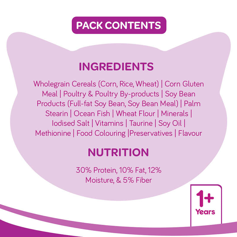 Whiskas Adult Ocean Fish | Dry Cat Food