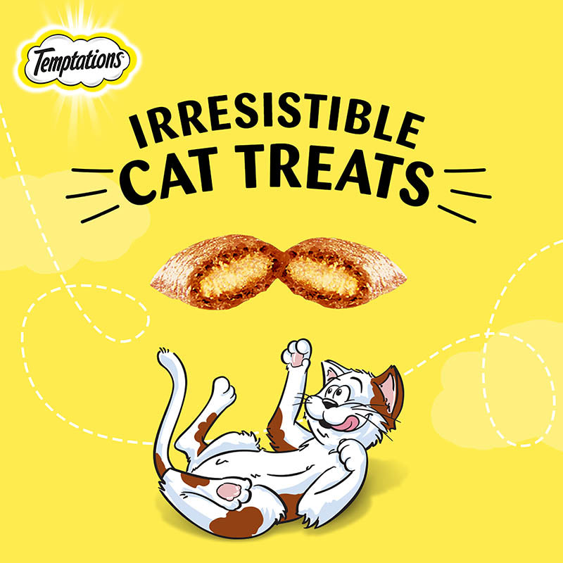 Temptation Savoury Salmon | Dry Cat Treats