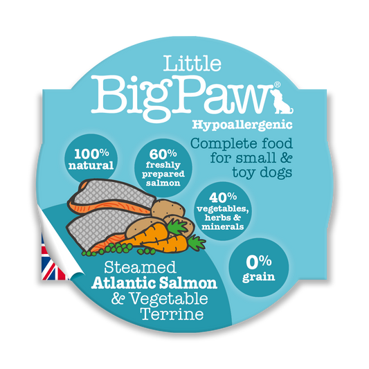 Little BigPaw Steamed Atlantic Salmon & Vegetable Terrine