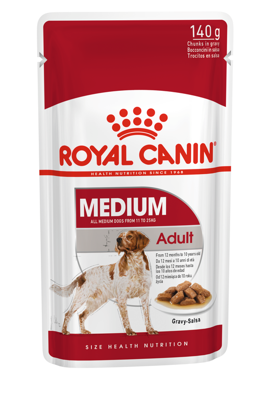 Royal Canin Medium Adult Gravy | Wet Dog Food