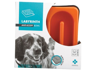 M-PETS Labyrinth Slow Feeding Bowl