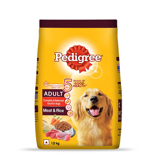 Pedigree Adult Meat & Rice | Dry Dog Food