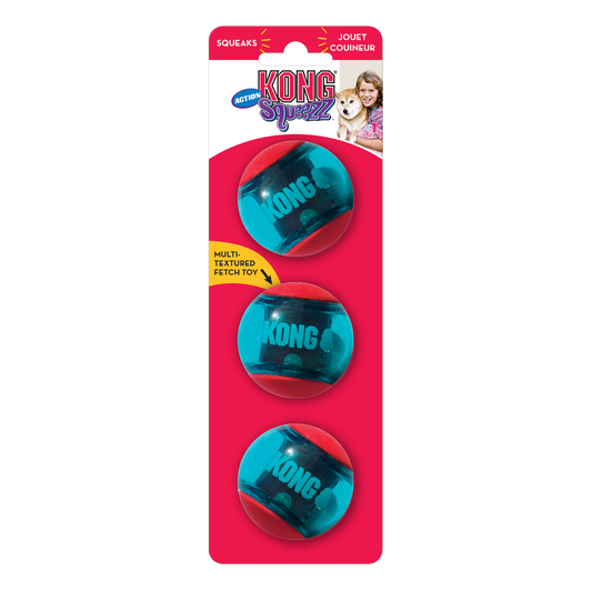 KONG Squeezz Action Ball